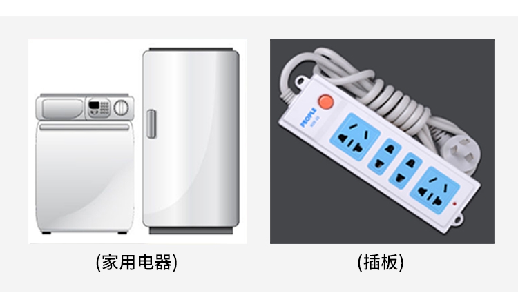 適用于照明、低壓電器